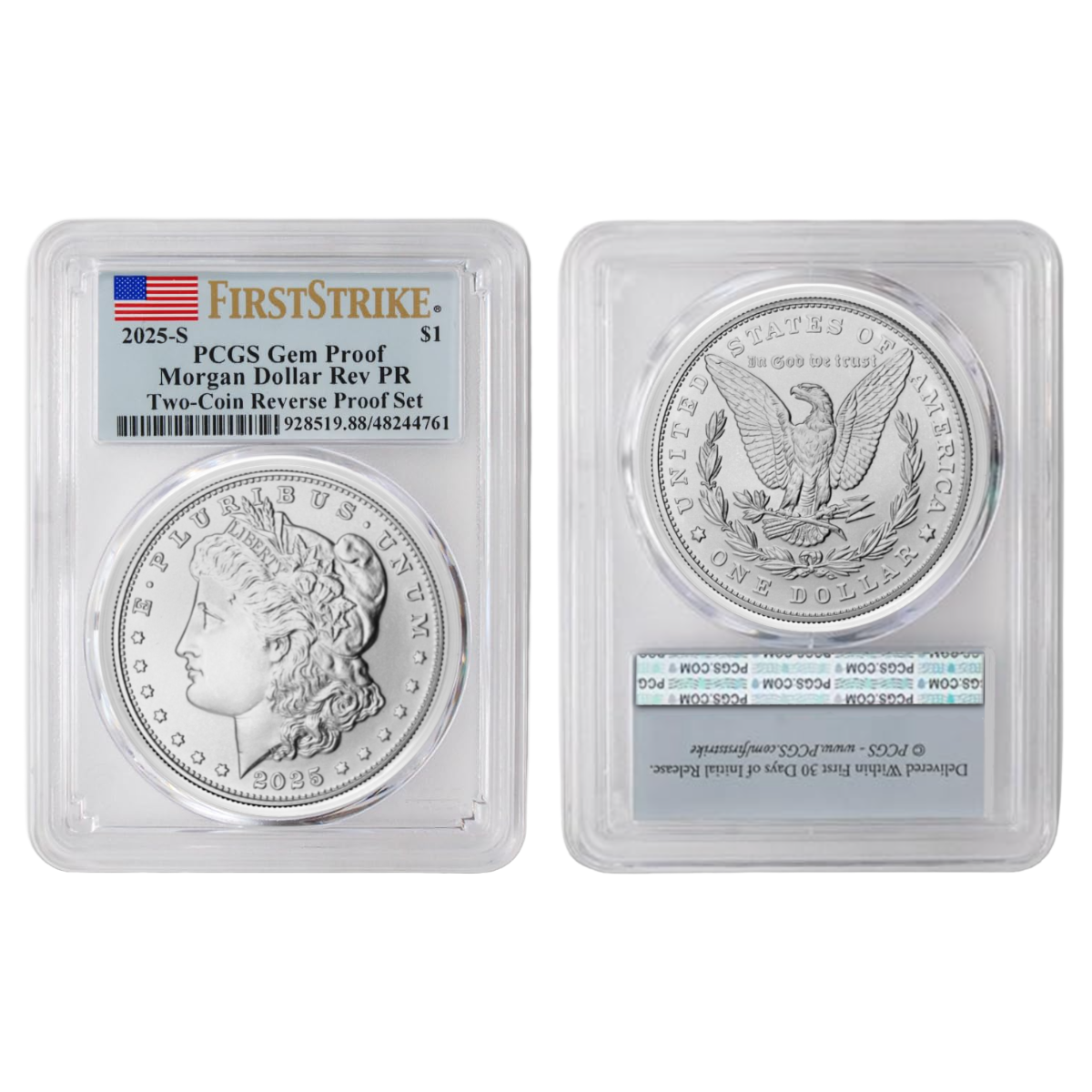 1 Oz 2025 Morgan Silver Dollars –  Limited Release • Factory Price