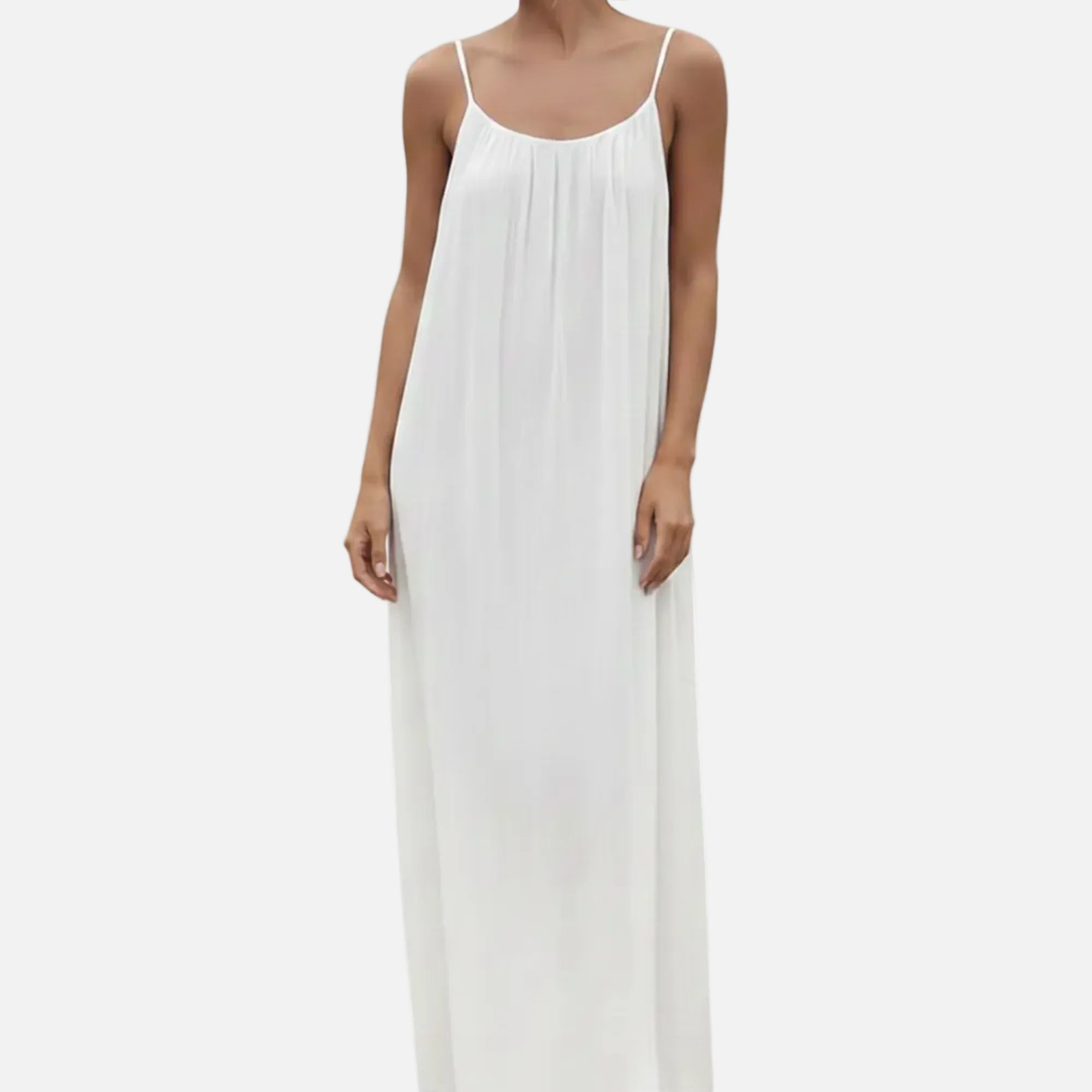 Maxi Dress Women's Flowy Spaghetti Strap Backless
