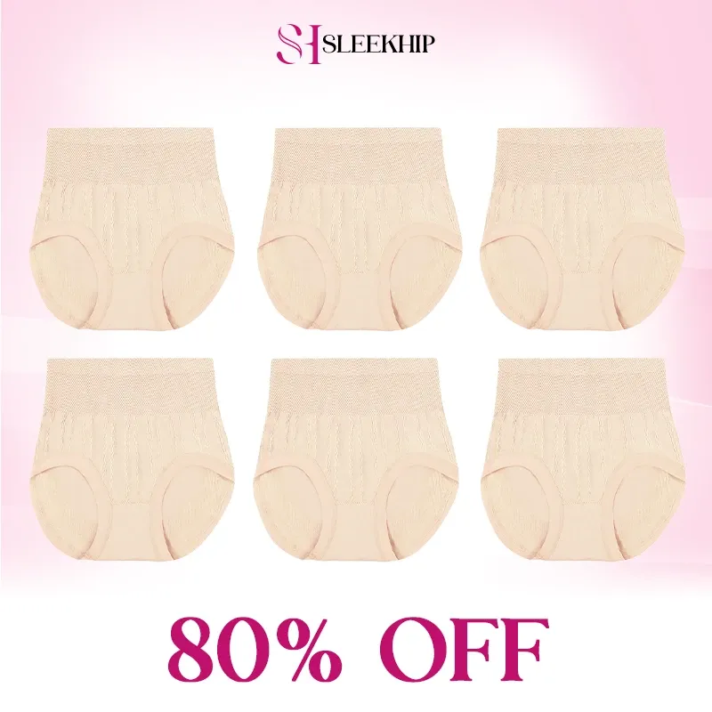 SleekHip - Leakproof High-Waist Tummy-Control Butt-Lifting Panties