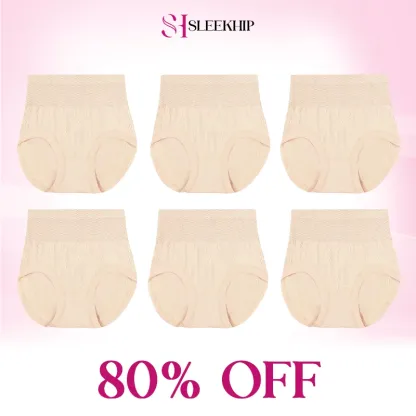 SleekHip - Leakproof High-Waist Tummy-Control Butt-Lifting Panties
