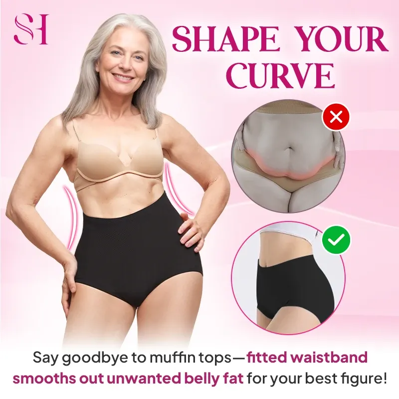 SleekHip - Leakproof High-Waist Tummy-Control Butt-Lifting Panties