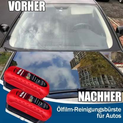 ✨Auto-Glasölfilm-Reinigungsbürste✨Hartnäckige Ölfilme lassen sich mit einem Wisch entfernen