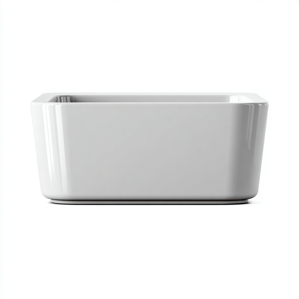 Baignoire-Acrylique-170x75x58 cm-Blanc-Design moderne-Placidla