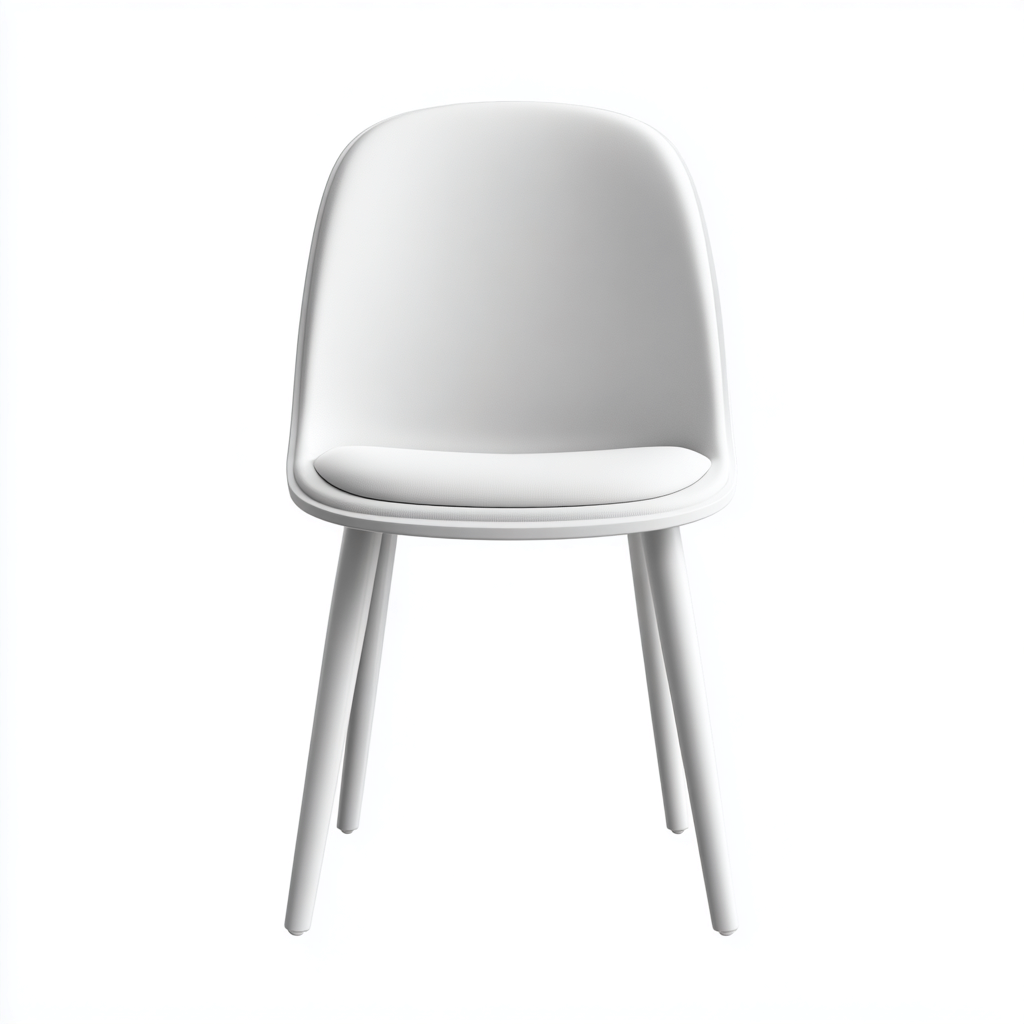 Chaise de jardin-plastique-tissu-51x53x79 cm-blanc-moderne-Placidla