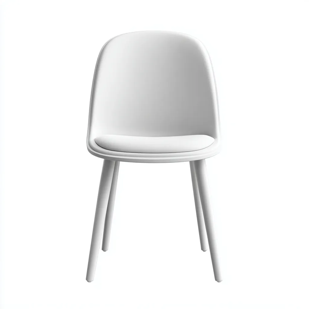 Chaise de jardin-plastique-tissu-51x53x79 cm-blanc-moderne-Placidla