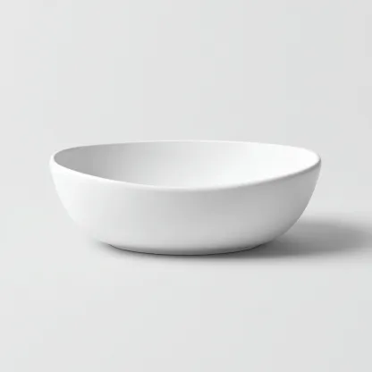 Lavabo - céramique - 48x42x15 cm - blanc - style minimaliste-Placidla