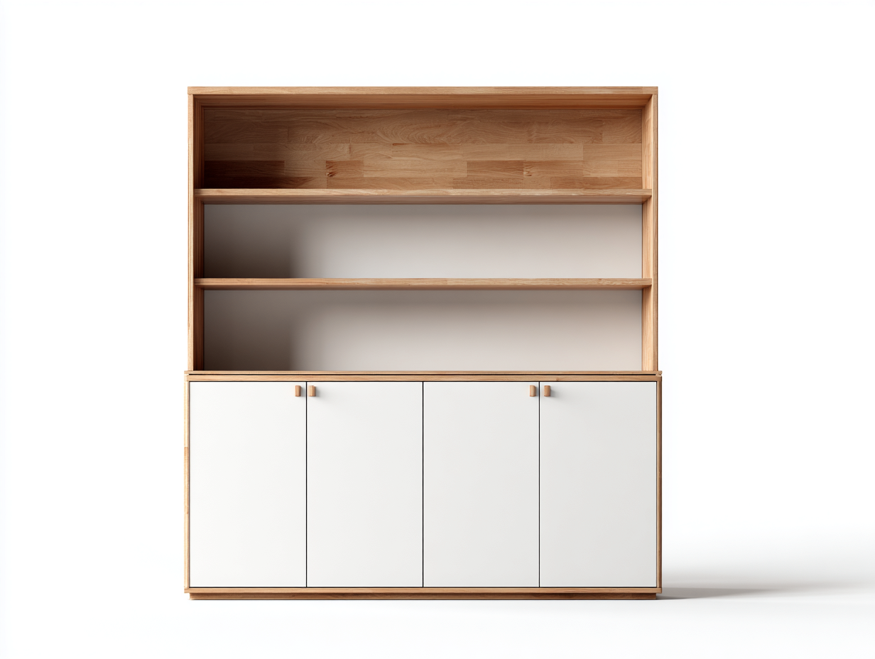 Vitrina 120x35x150 cm - roble/blanco - apta para salón - diseño moderno