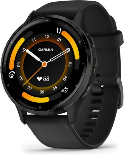 Garmin Venu 3, Smartwatch Premium con GPS, AMOLED, Funciones avanzadas de Salud y Forma física, más de 30 Aplicaciones Deportivas, 14 días de autonomía, Negro-Sereneano