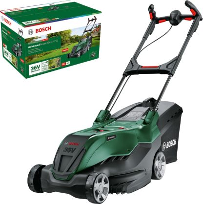 Bosch cortacésped de óptima potencia a batería AdvancedRotak 36V-44-750 para cortar el césped sistema de 36 voltios ancho de corte 44 cm sin batería-Sereneano