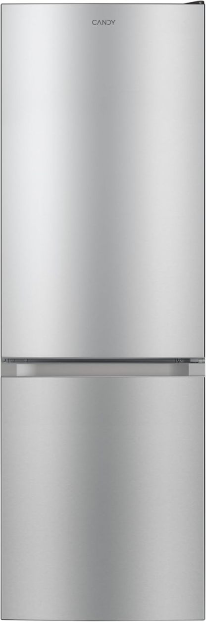 Candy CCG1S 518EX Frigorífico Combi, Ancho 55cm, Altura 1,80m, Capacidad 252L, Cajón Verdulero, Control Mecánico de la temperatura, Iluminación LED, Puerta Reversible, 41DB, Inox-Sereneano