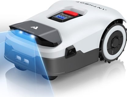 Robot Cortacésped Inalámbrico Periférico - 3600m2, RTK Banda Completa 4 Ojos Visión de IA Cortacésped Robot Césped, Cartografía Automática, 30 Multi-Zonas, Evita Obstáculos, Antivol, ANTHBOT Genie3000-Sereneano