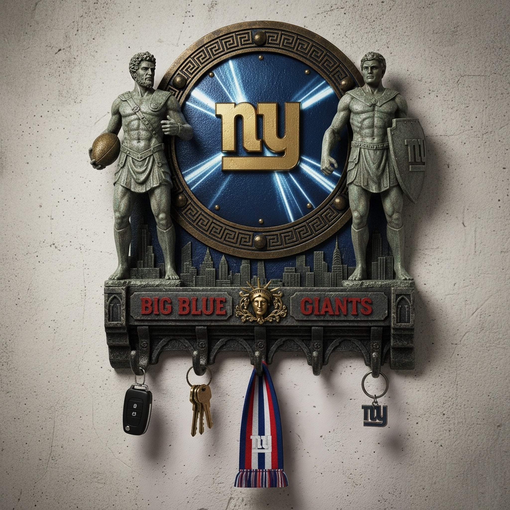 🏈🌌 Spirit Guardian Wall Key Holder 🔑