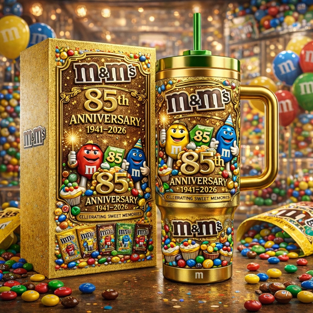 MM 85th Anniversary 3D Relief Insulated Tumbler