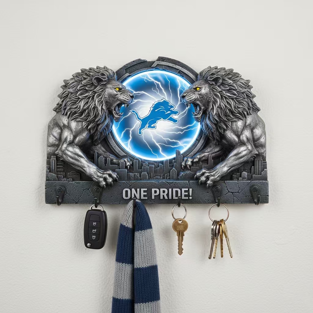 🏈🌌 Spirit Guardian Wall Key Holder 🔑