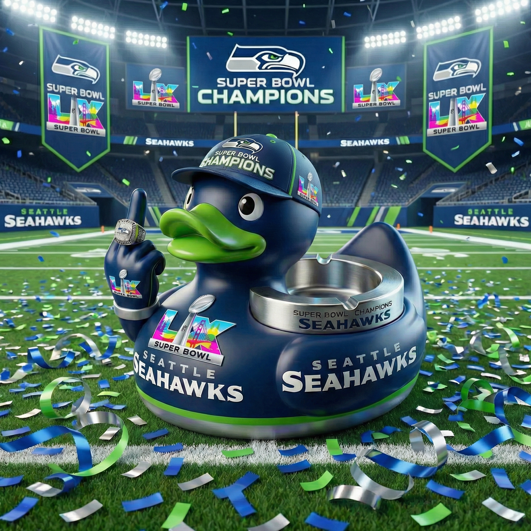 🏆 Diamond LX Champion Guardian Ashtray