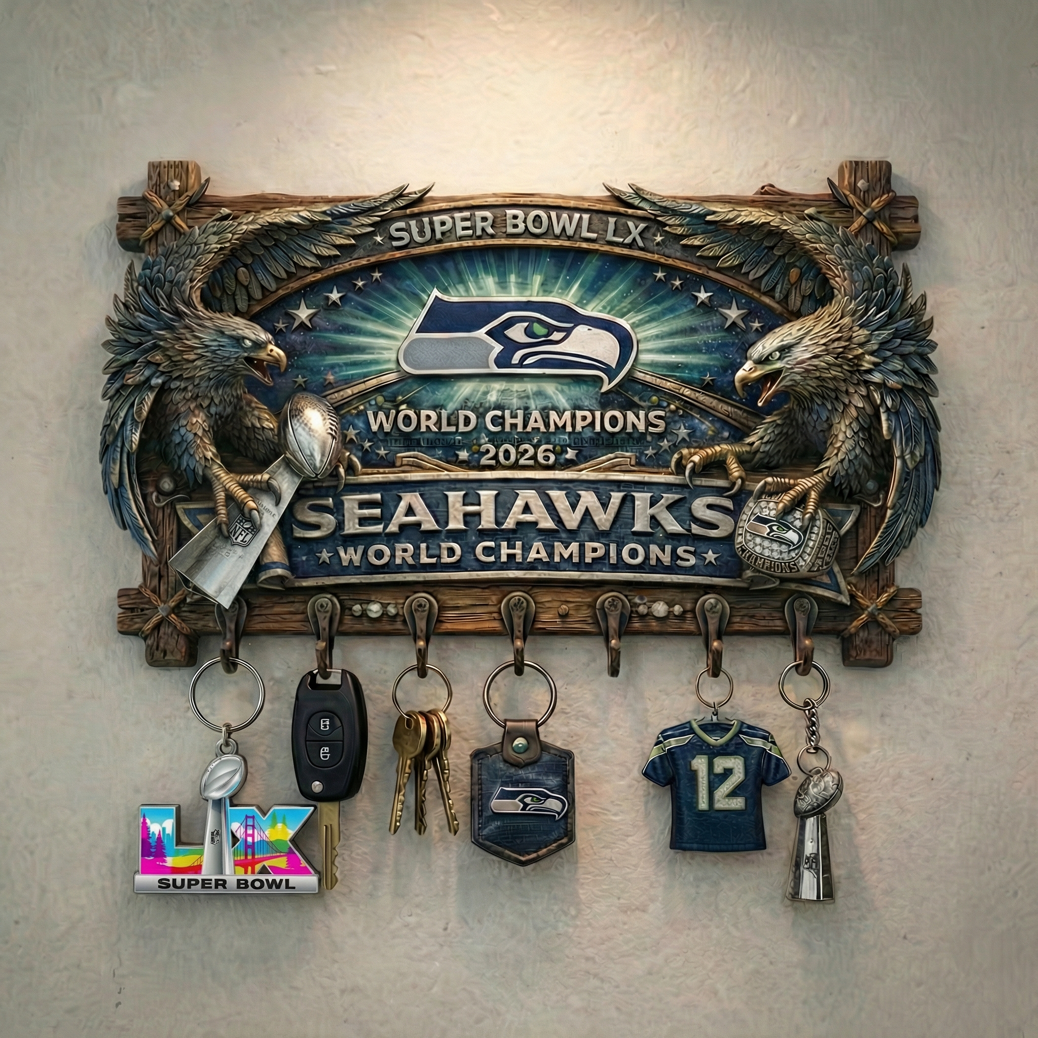 🏆 Champions Limited LX Guardian Key Holder 🏈