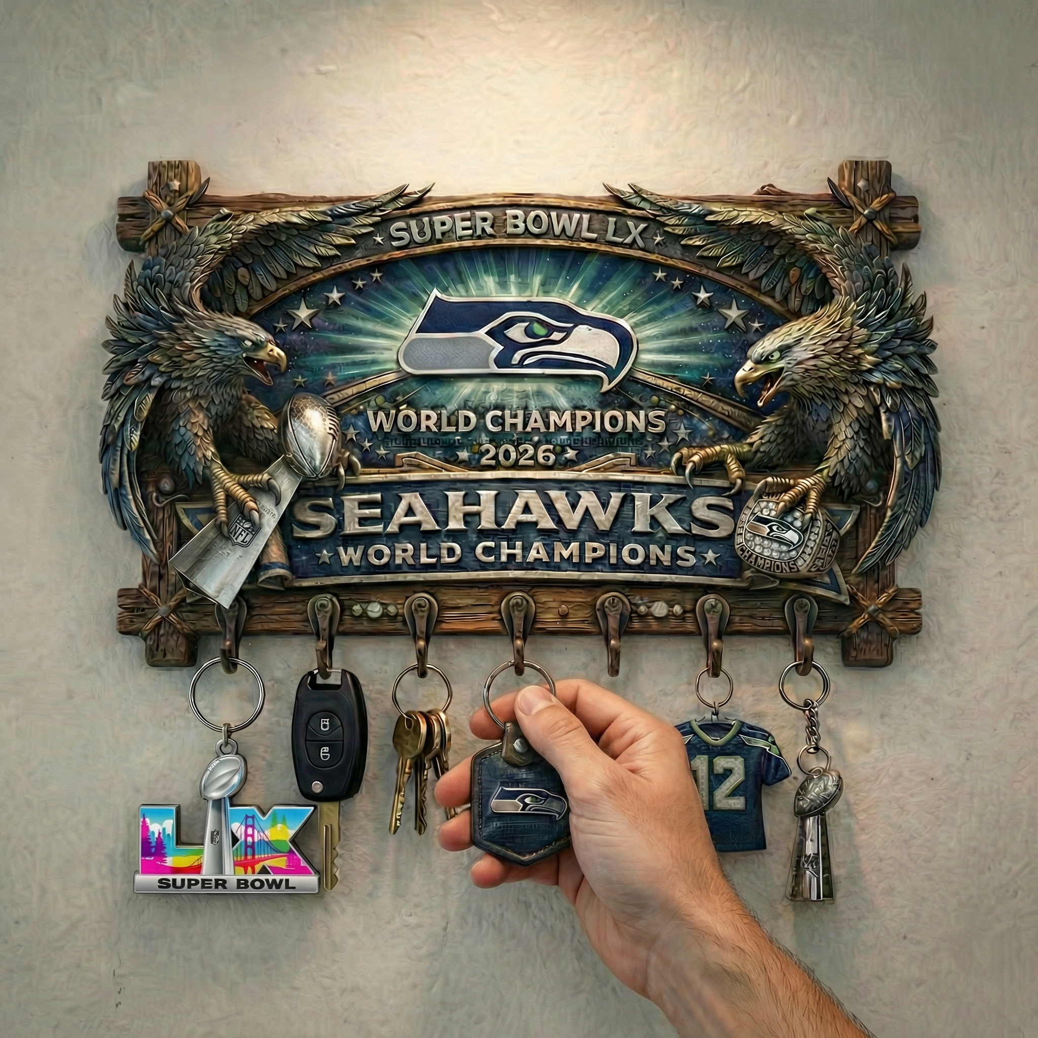 🏆 Champions Limited LX Guardian Key Holder 🏈