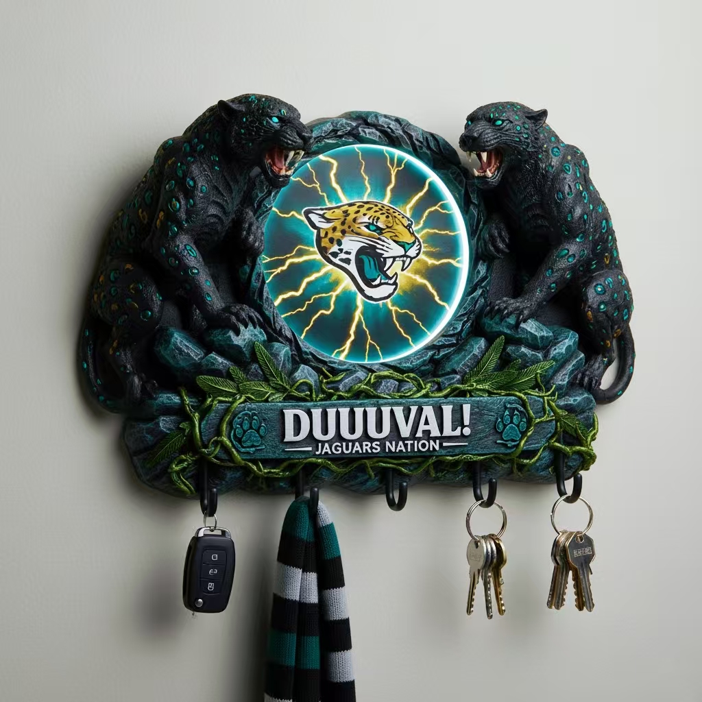 🏈🌌 Spirit Guardian Wall Key Holder 🔑