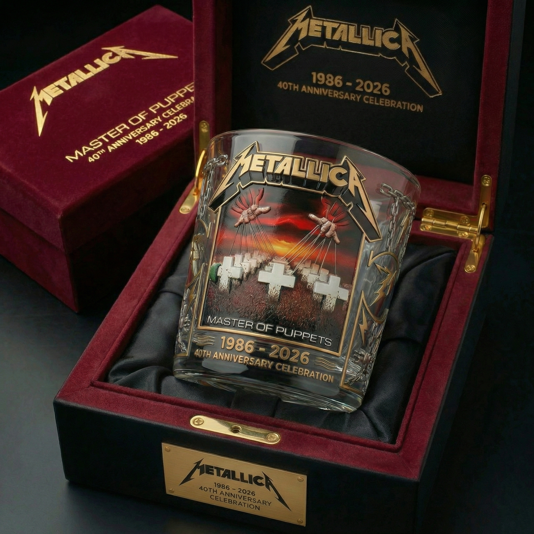 🖤 40th Anniversary Master Tribute Collector Glass