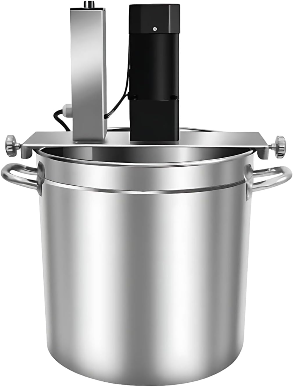 Batidora Eléctrica Profesional, Batidora Automática de Alimentos, Olla Automática 15L/25L/40L para Mermelada, Salsas, Sopas y Cocina Profesional(40L)
