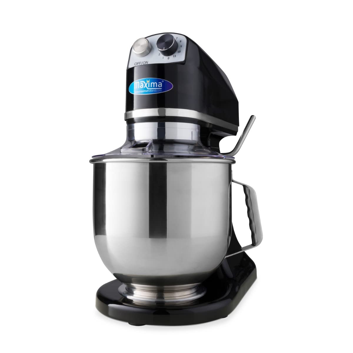 Maxima Mezclador planetario - 7 L - Hasta 2 Kg Masa - Negro