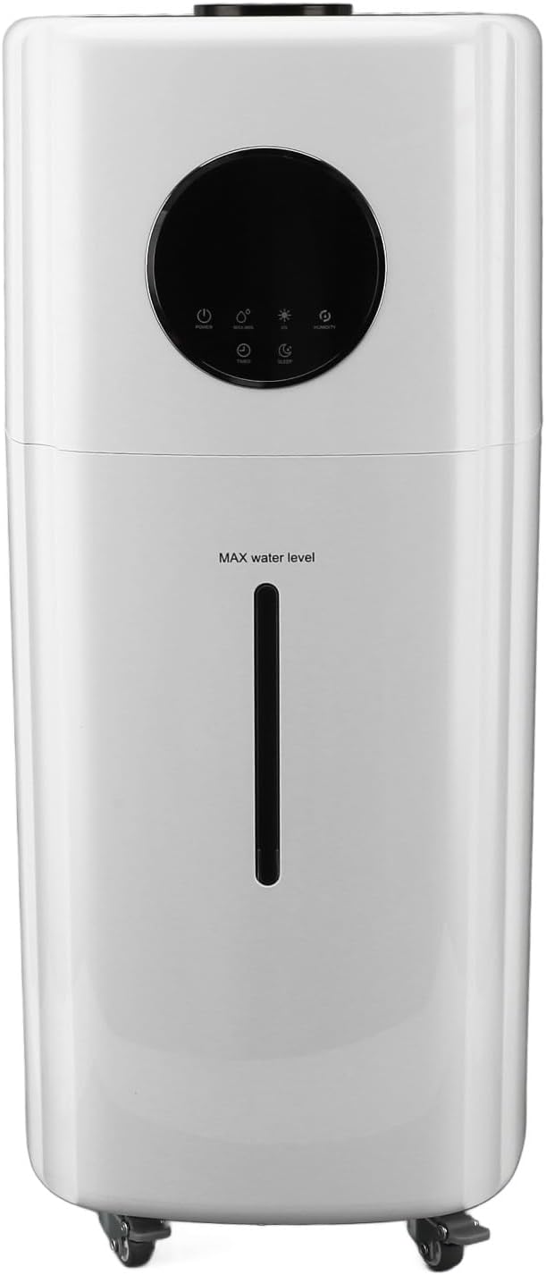 TOPINCN Humidificador De Gran Capacidad De 21 L, Aire De Pie, Aire Acondicionado Silencioso para El Hogar, Habitación para Mujeres Embarazadas, Dormitorio para Bebés (Enchufe de la UE)