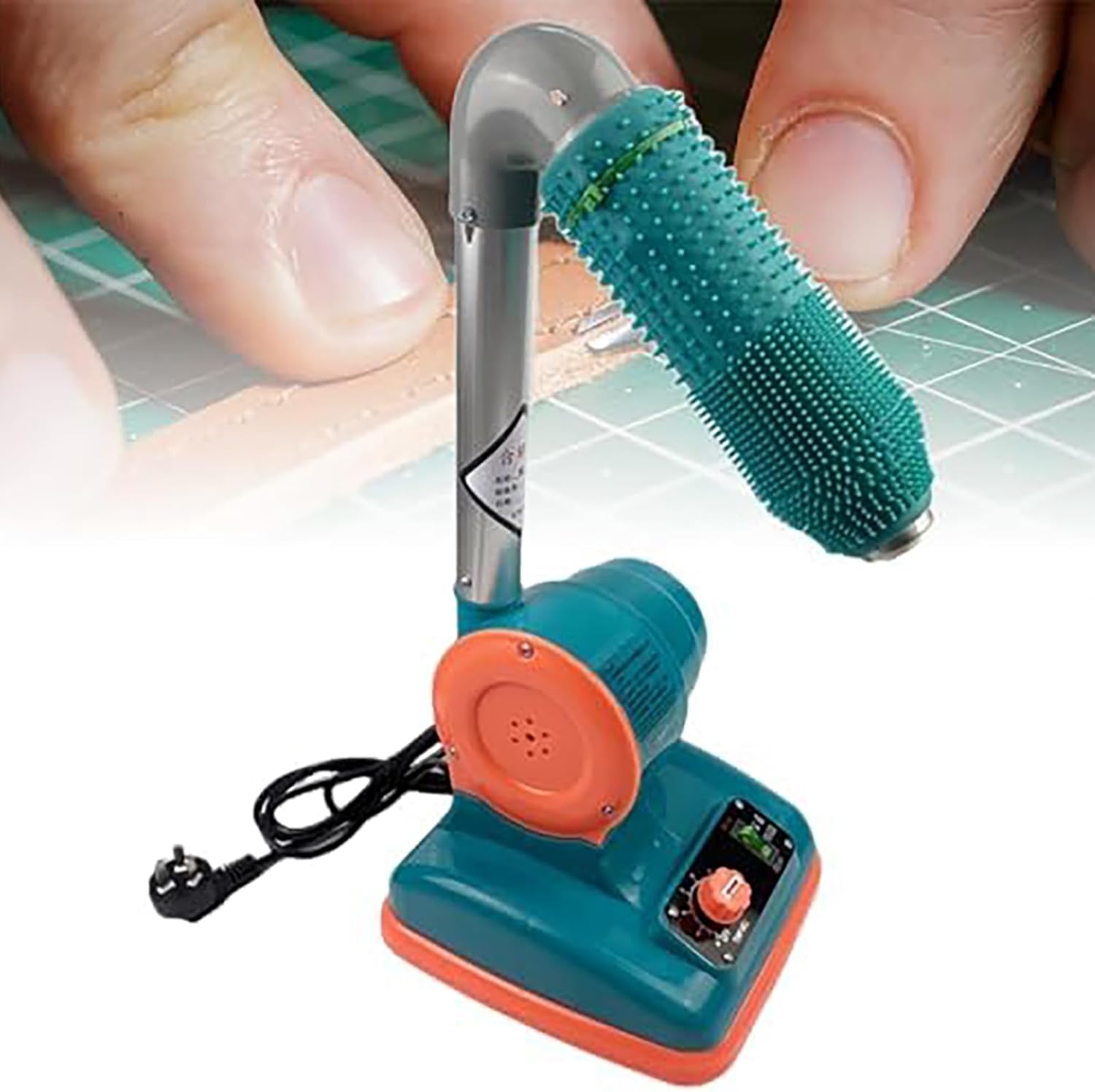 Soplador De Hilo De Aire Caliente, Máquina Secadora De Hilo De Escritorio con Ajuste Automático De Temperatura Y Apagado, Rango De Temperatura De 65-700 °C Y Velocidad De 2600 RPM