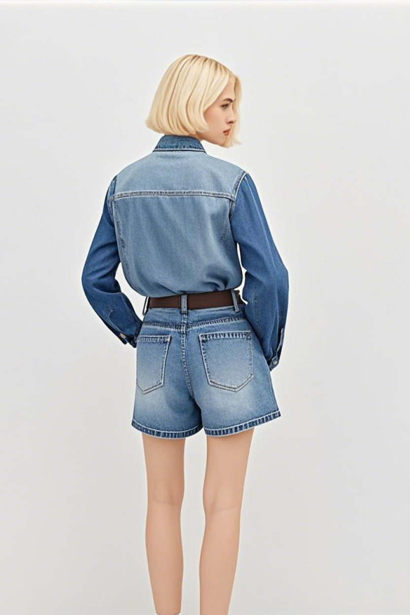 Relaxed Fit Denim Shirt