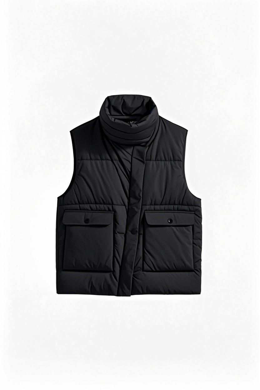 Classic Western Bubble Puffer Vest