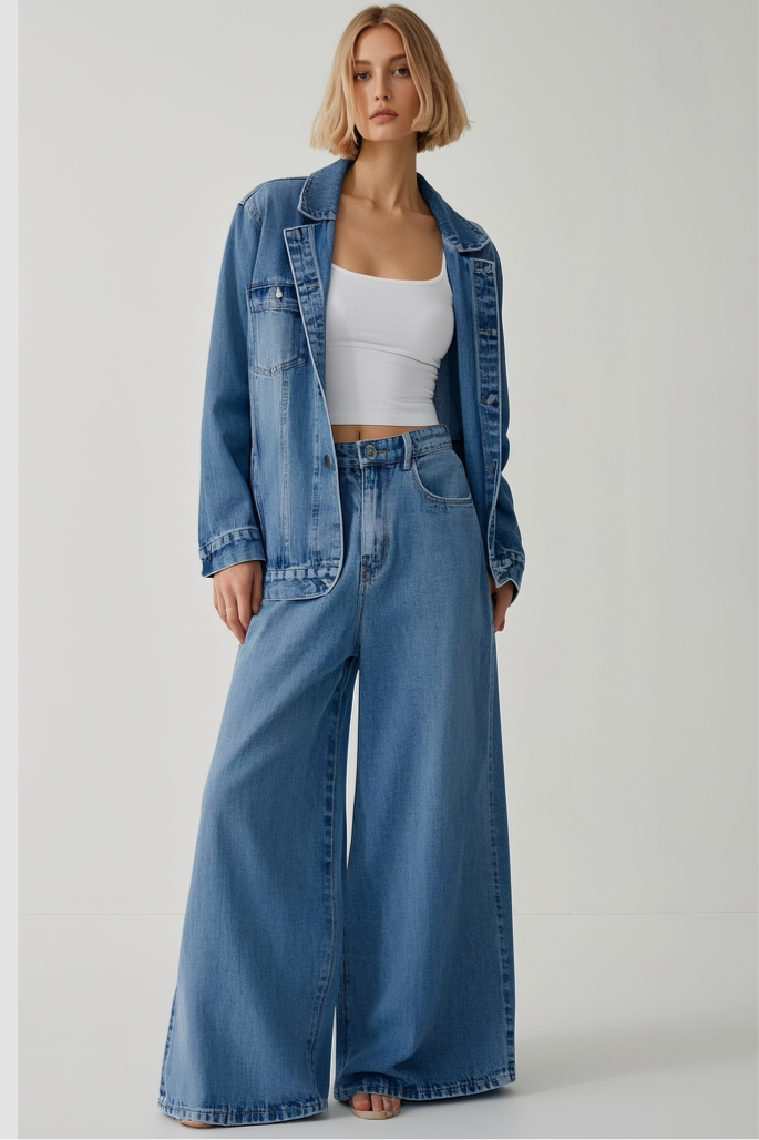 Xl Superwide Women's  Loose Jeans