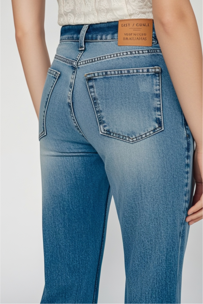 High Rise Flare Women's Jeans