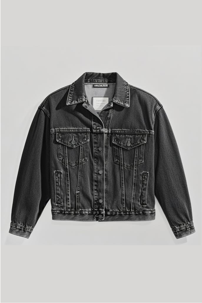 Light Wash 90s Trucker Jacket