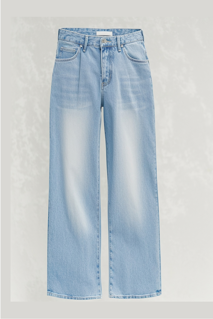 Baggy Dad Wide Leg Women's Jeans