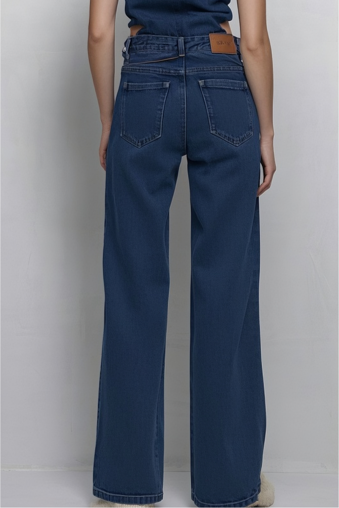 Fasion Wide Leg Jeans