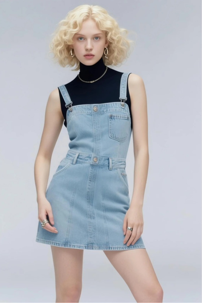 Crop Vianna Vest Dress