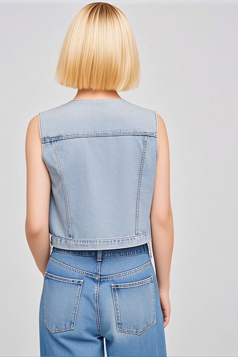 Avant-Drape Loose Vest