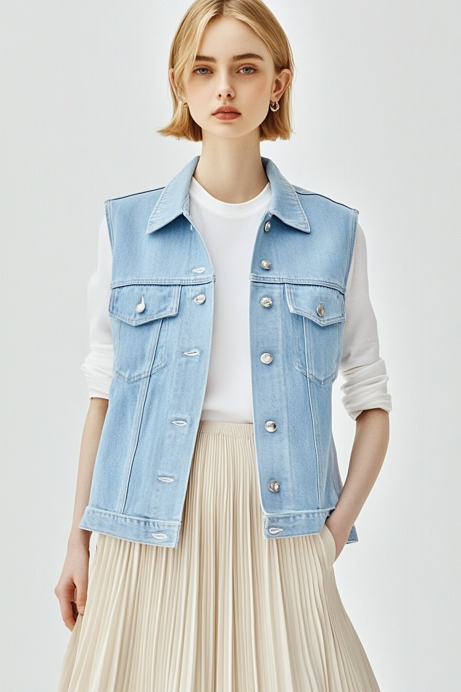 Trend Relaxed Trucker Vest