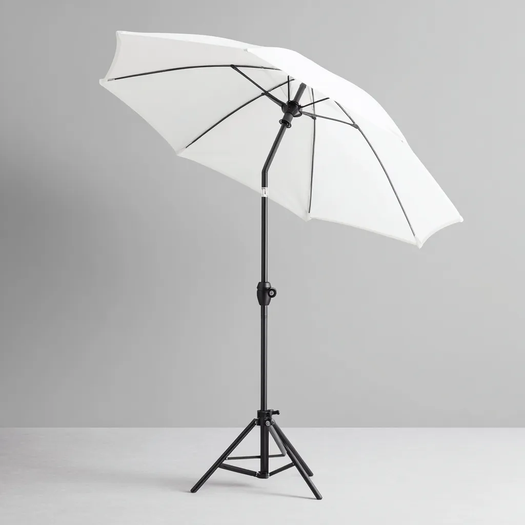 Ombrellone da giardino alluminio 200x230 cm - bianco - nero - adatto per uso outdoor in giardino design regolabile-Frameuna