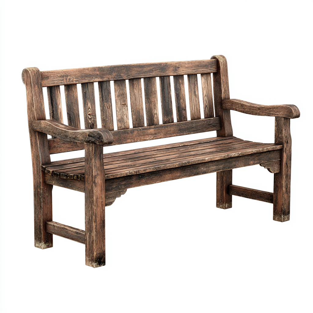 Panca da giardino legno massello 130x60x90 cm - marrone scuro - adatto per giardino esterno - stile rustico-Frameuna