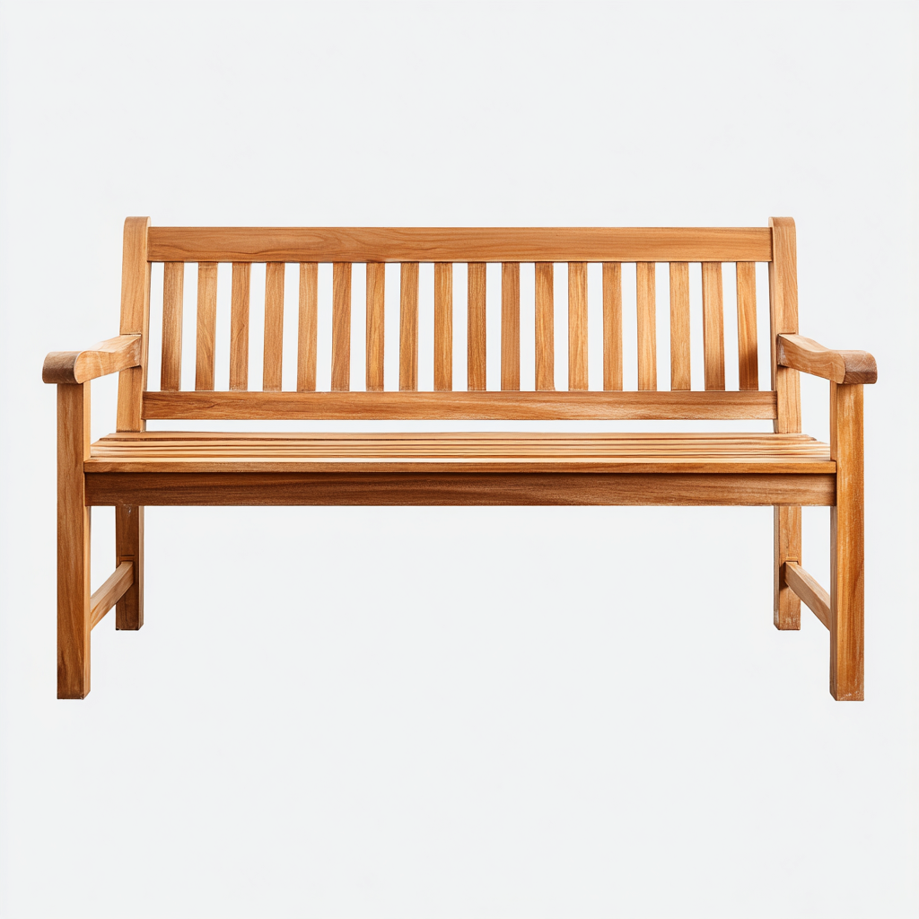 Panca da giardino legno 128x58x90 cm - marrone chiaro - adatta per uso outdoor in giardino design a doghe-Frameuna