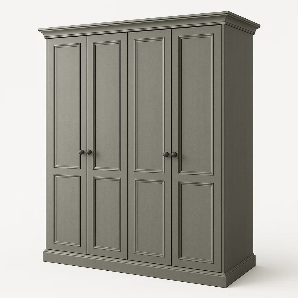 Armadio con ante a battente in MDF-Divanimo