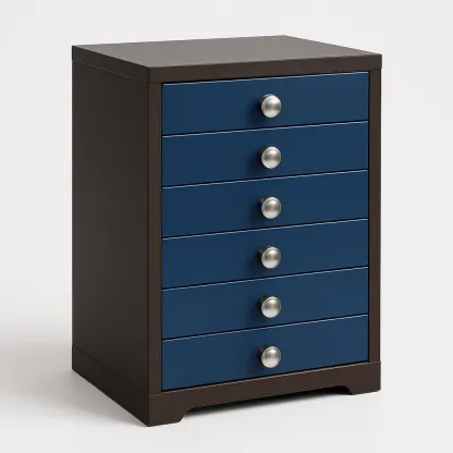 Cassettiera da camera da letto in legno MDF-Divanimo