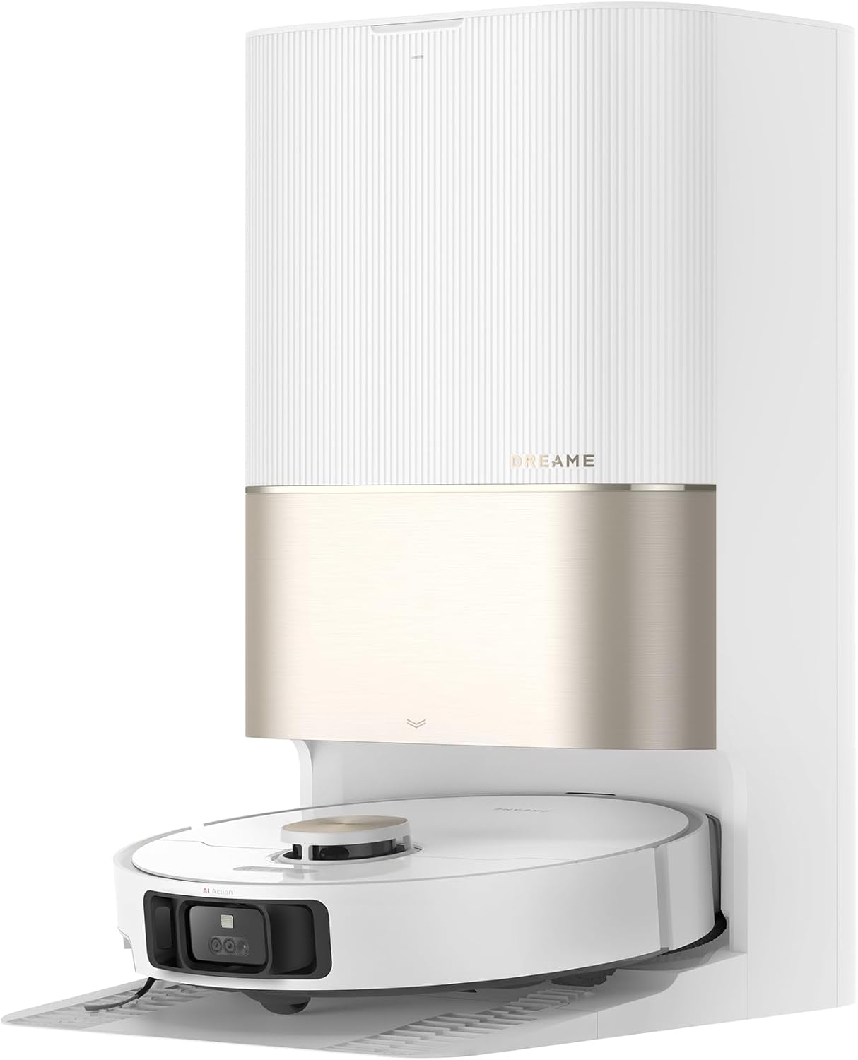 dreame X40 Ultra Complete Saugroboter mit Wischfunktion, 12.000Pa Saugkraft, 70 Grad Wischmopp, selbstreinigend, automatische Entleerung, automatisches Nachfüllen, Anti - Wirrwarr und anhebbare Bürsten-Snugsta