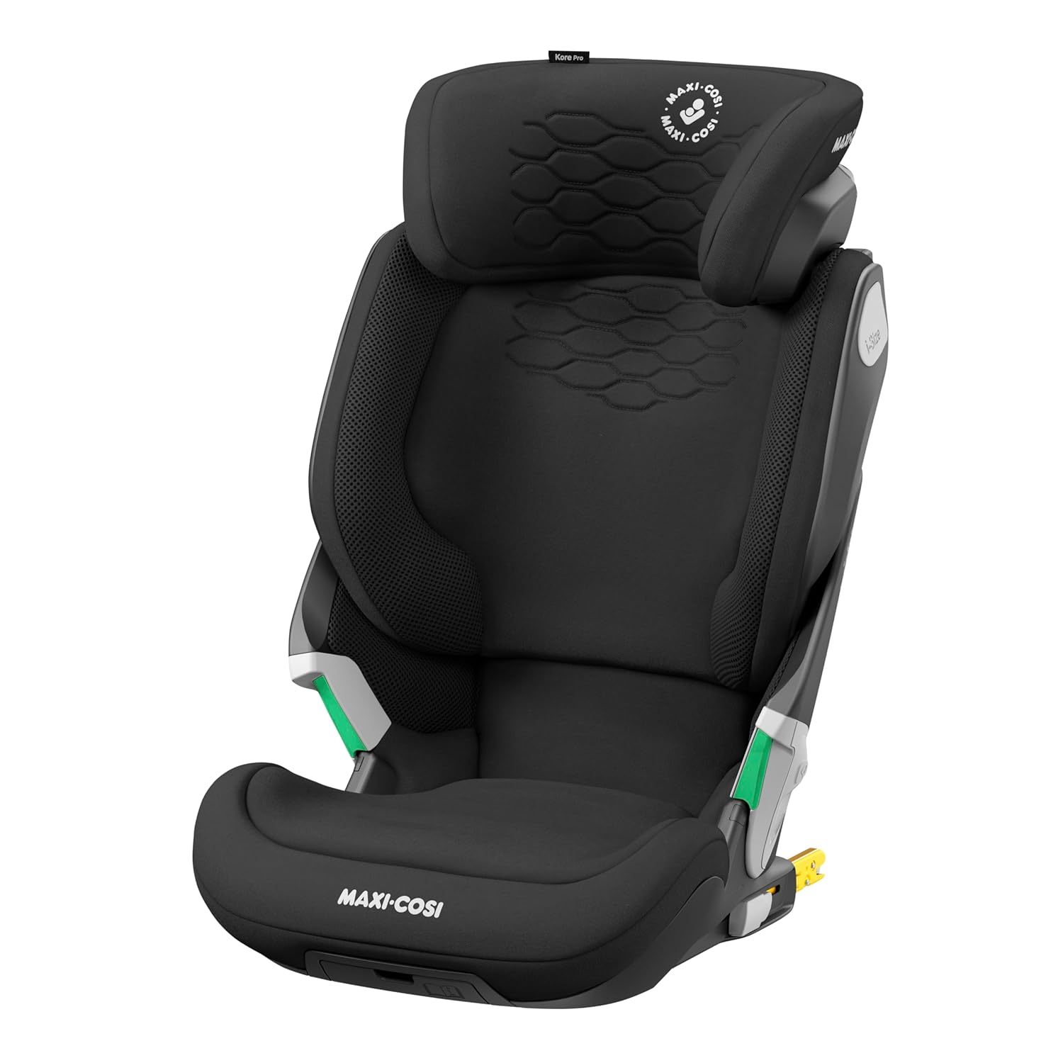Maxi - Cosi Kore Pro i - Size Kindersitz, 3.5 - 12 Jahre, 100 - 150 cm, ClickAssist Licht, Verstellbare Höhe Breite, Side Protection System, Authentic Black-Snugsta