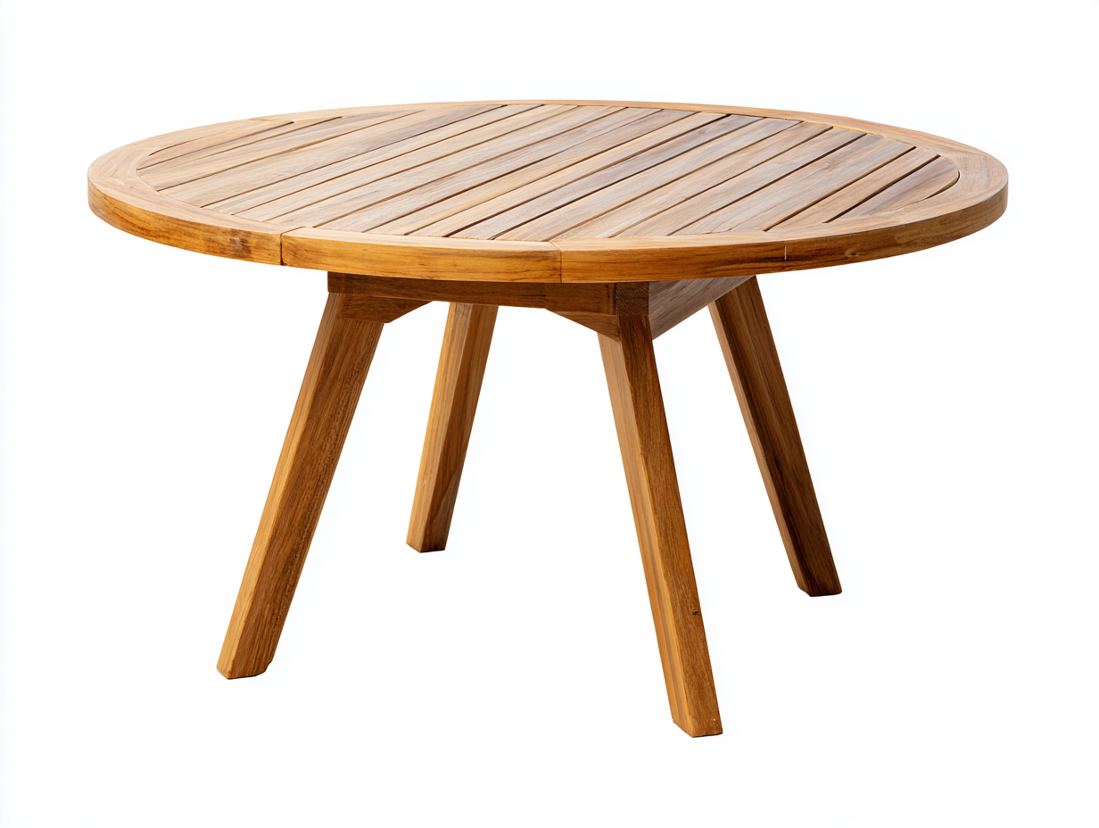 Esstisch Massivholz - 110x110x75 cm - holzfarben - für Esszimmer - natürliches Design-Snugsta