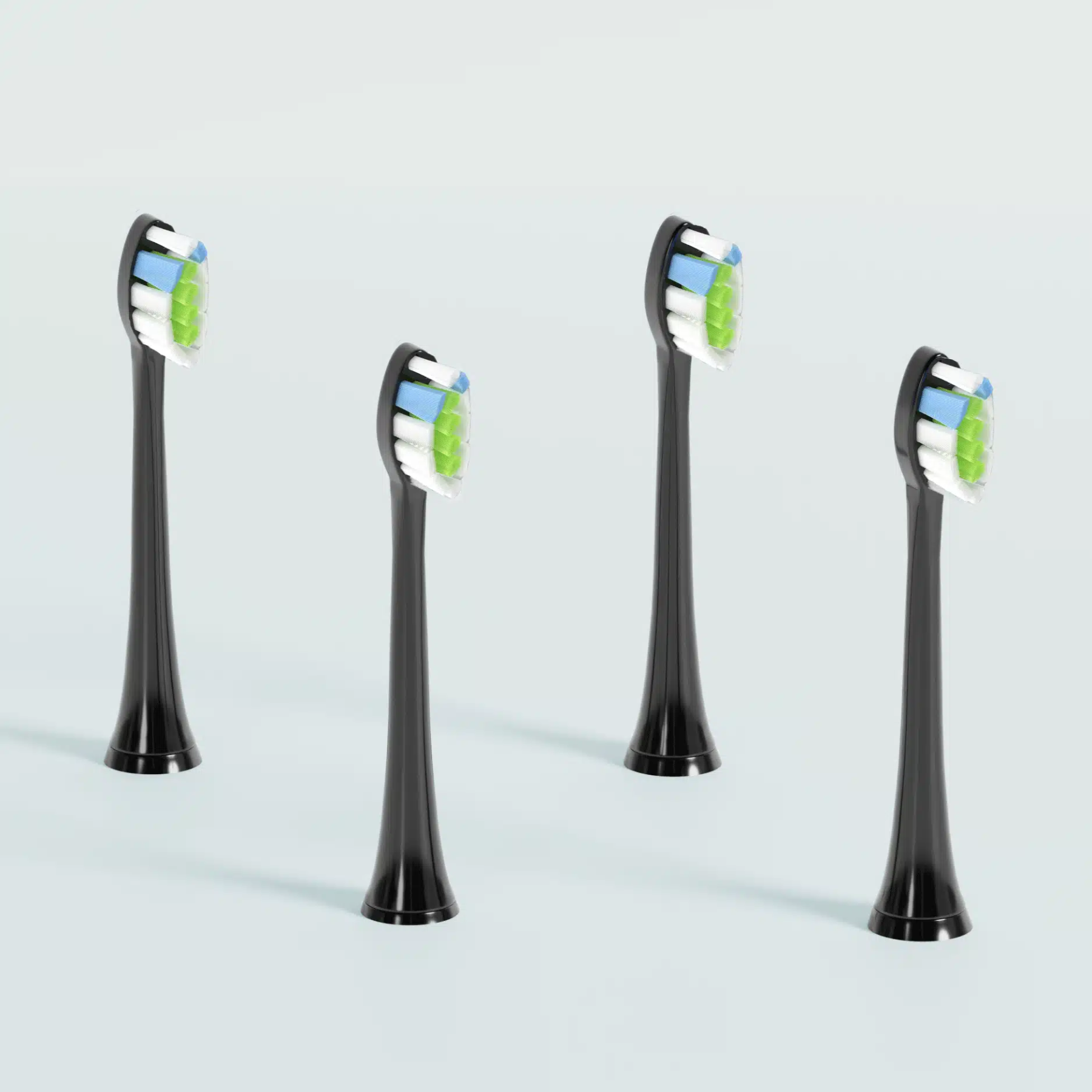 4er-Pack Ersatzbürstenköpfe für Elektrozahnbürste