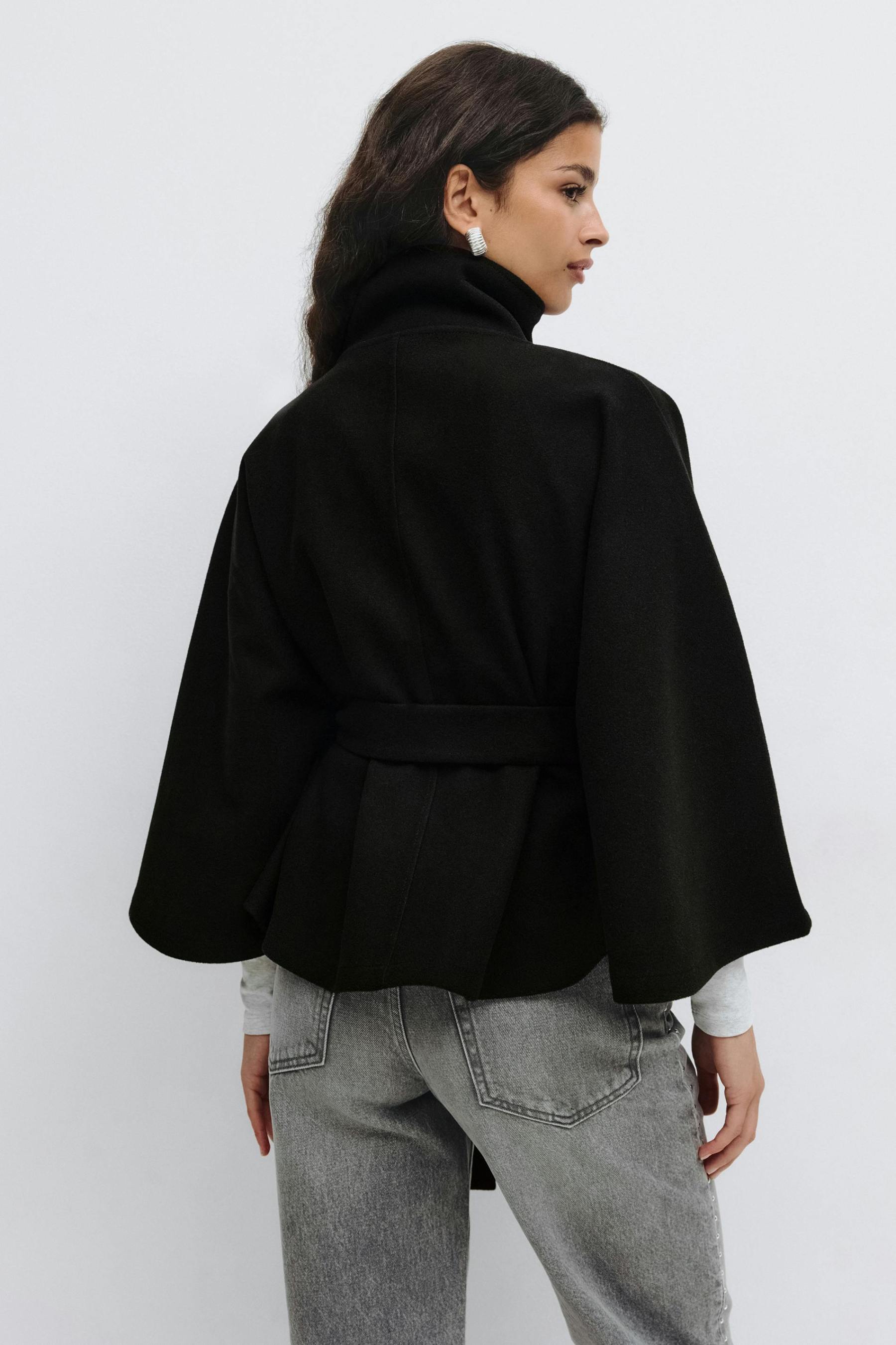 Short Cape Jacket-Valefold
