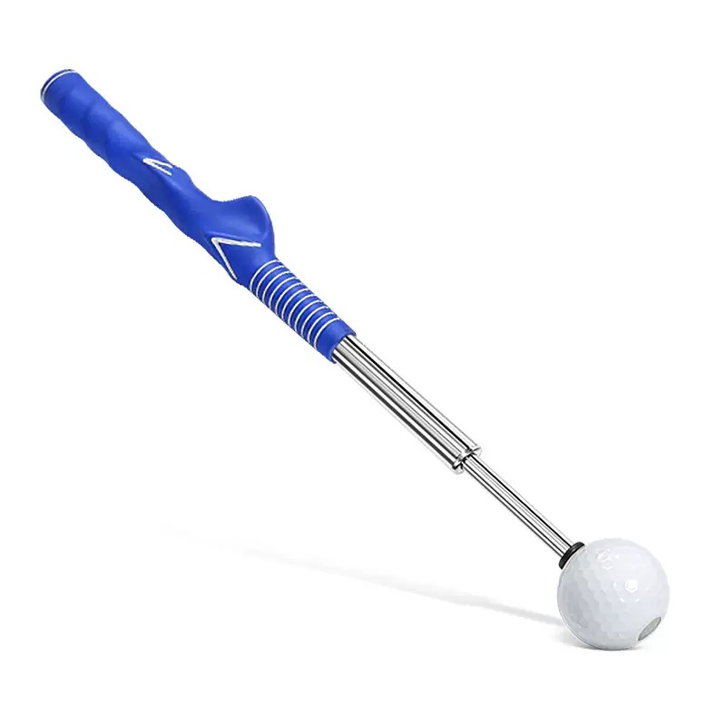 Telescopic Golf Swing Trainer with Sound Feedback