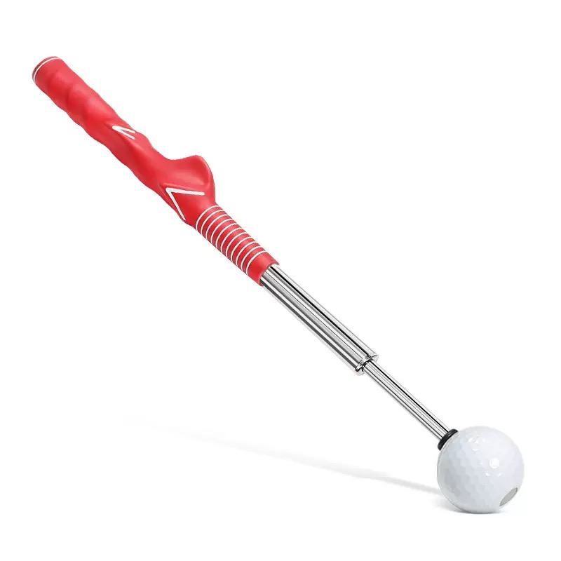 Telescopic Golf Swing Trainer with Sound Feedback