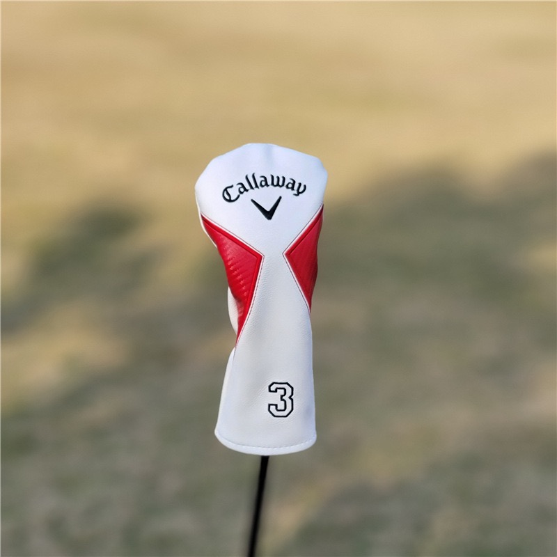 Premium Golf Headcovers - Driver, Fairway Woods (3/5), and Hybrids